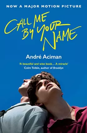 Couverture du produit · Call Me By Your Name