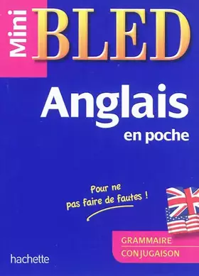 Couverture du produit · Anglais en poche: Grammaire, conjugaison