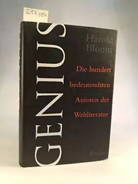 Couverture du produit · Genius: Die hundert bedeutendsten Autoren der Weltliteratur