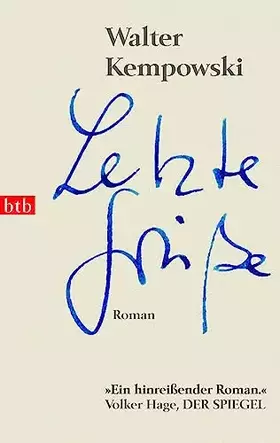 Couverture du produit · Letzte Grüße: Roman (Weitere Romane, Band 4)