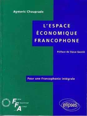 Couverture du produit · L'espace économique francophone