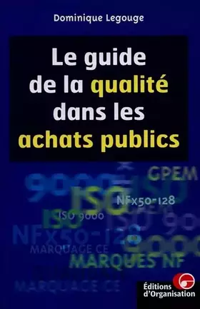 Couverture du produit · Le guide de la qualité dans les achats publics