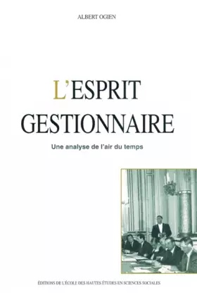 Couverture du produit · L'esprit gestionnaire : une analyse de l'air du temps