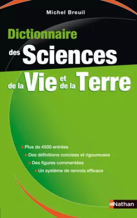 Couverture du produit · Dictionnaire des Sciences de la Vie et de la Terre