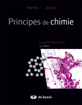 Couverture du produit · Principes de chimie