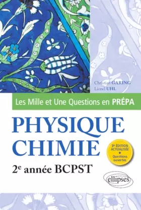 Couverture du produit · Les 1001 questions de la physique-chimie en prépa - 2e année BCPST - 3e édition actualisée