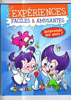 Couverture du produit · Expériences Faciles - blauwe cover