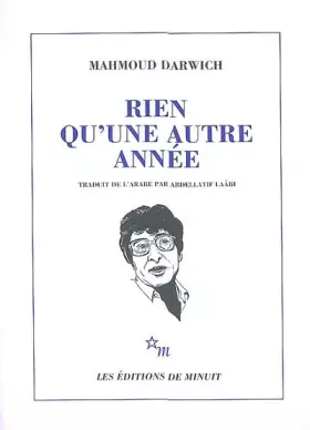 Couverture du produit · Rien qu'une autre année. Anthologie poétique 1966-1982