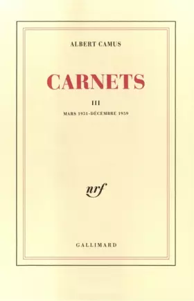Couverture du produit · Carnets, tome 3