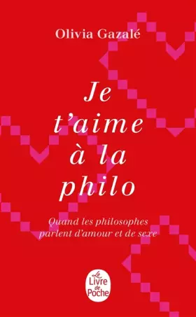 Couverture du produit · Je t'aime à la philo