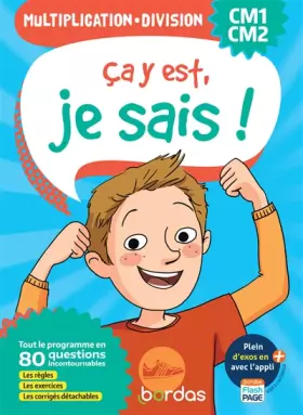 Couverture du produit · Ça y est, je sais ! Multiplication et Division CM1-CM2