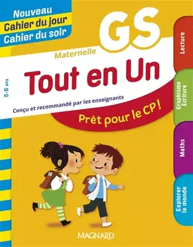 Couverture du produit · Tout en Un GS - Leçons, méthodes et exercices - Nouveau Cahier du jour Cahier du soir