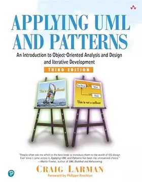 Couverture du produit · Applying UML and Patterns: An Introduction to Object-Oriented Analysis and Design and Iterative Development