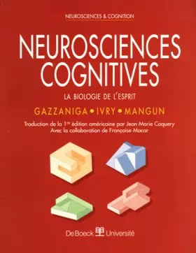 Couverture du produit · Neurosciences cognitives - La Biologie de l'esprit