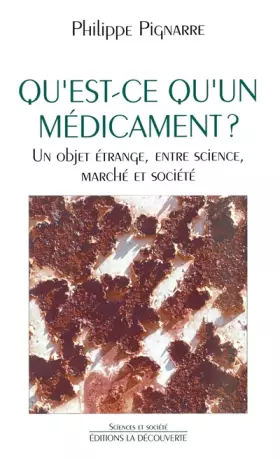 Couverture du produit · Qu'est-ce qu'un médicament ?