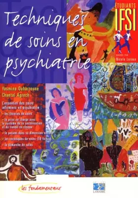 Couverture du produit · Techniques de soins en psychiatrie