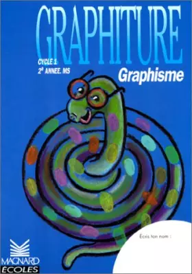 Couverture du produit · Livret graphisme. Moyenne section