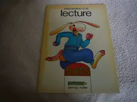 Couverture du produit · Preparation a la lecture / 5 ans