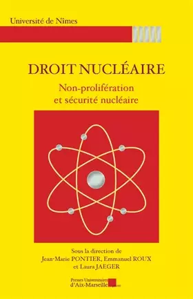 Couverture du produit · Droit nucléaire - Non-prolifération et sécurité nucléaire