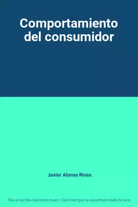 Couverture du produit · Comportamiento del consumidor