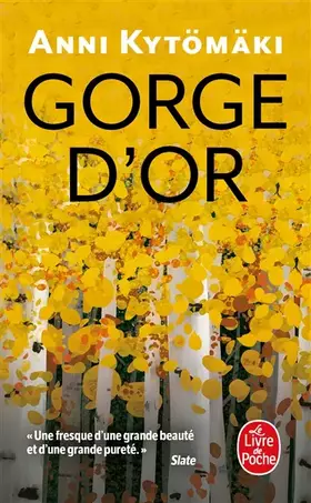 Couverture du produit · Gorge d'or