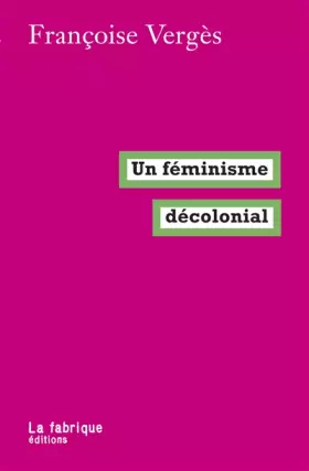 Couverture du produit · Un féminisme décolonial