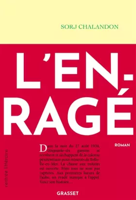 Couverture du produit · L'enragé