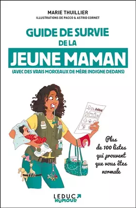 Couverture du produit · Guide de survie de la jeune maman: Avec des vrais morceaux de mère indigne dedans