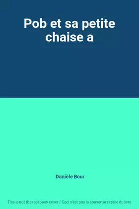Couverture du produit · Pob et sa petite chaise a