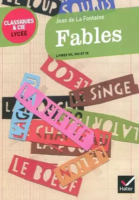 Couverture du produit · Fables (Livres VII, VIII ET IX)