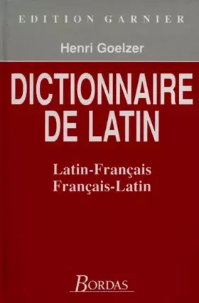 Couverture du produit · Dictionnaire de latin