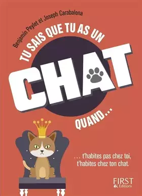 Couverture du produit · Tu sais que tu as un chat quand...