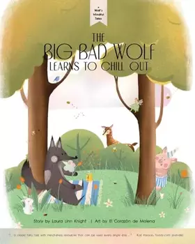 Couverture du produit · Wolf's Mindful Tales - The Big Bad Wolf learns to Chill Out