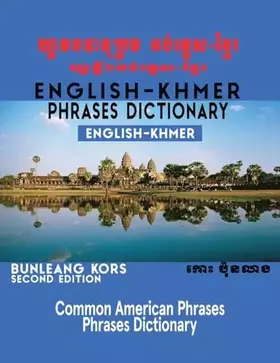 Couverture du produit · English - Khmer Phrases Dictionary: English-Khmer