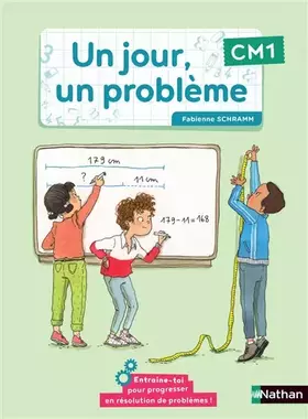 Couverture du produit · Un jour, un problème - cahier de l'élève CM1