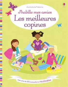 Couverture du produit · J'habille mes amies - Les meilleures copines - Autocollants Usborne