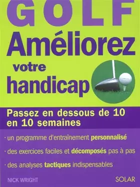 Couverture du produit · Golf : Améliorez votre handicap