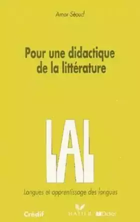 Couverture du produit · Pour une didactique de la littérature