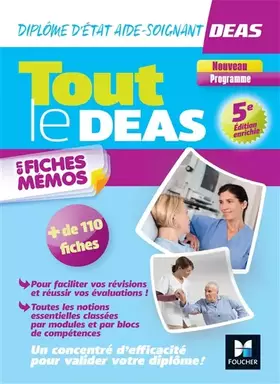 Couverture du produit · Tout le DEAS en fiches mémos - IFAS - Diplôme État Aide-Soignant - 2025-2026