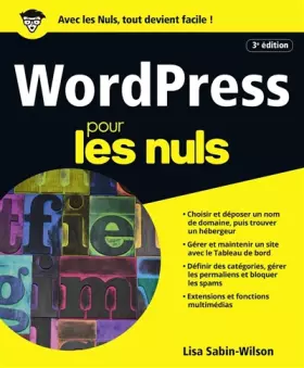 Couverture du produit · WordPress pour les Nuls, grand format, 3e édition