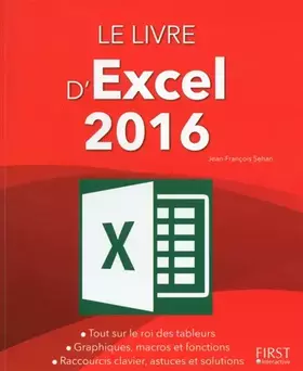 Couverture du produit · Le Livre d'Excel 2016