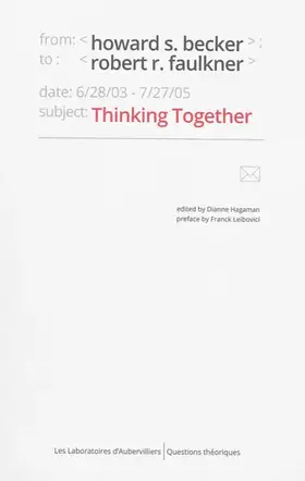 Couverture du produit · Thinking Together. An E-Mail Exchange and all that Jazz