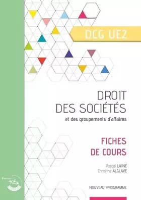 Couverture du produit · Droit des sociétés et des groupements d'affaires - Corrigé: UE 2 du DCG