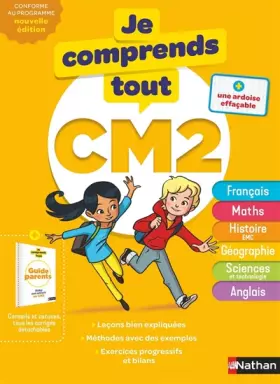 Couverture du produit · Je comprends tout CM2 - Tout en un (cours + exercices) pour réviser tout le programme du CM2 dans toutes les matières