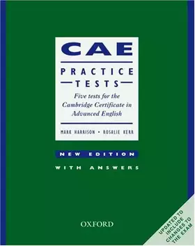 Couverture du produit · CAE Practice Tests: Book With Answers: with Key