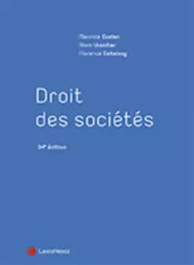 Couverture du produit · Droit des sociétés