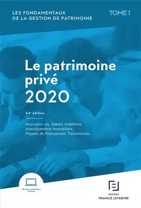 Couverture du produit · Les fondamentaux de la gestion de patrimoine: Tome 1, Le patrimoine privé