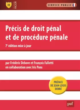 Couverture du produit · Précis de droit pénal et de procédure pénale