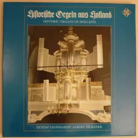 Couverture du produit · Historische Orgeln Aus Holland  Historic Organs Of Holland