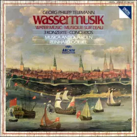 Couverture du produit · Wassermusik  Water Music  Musique Sur L'Eau / 3 Konzerte  Concertos